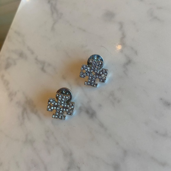 Tory Burch Rhinestone Earrings - Picture 4 of 5